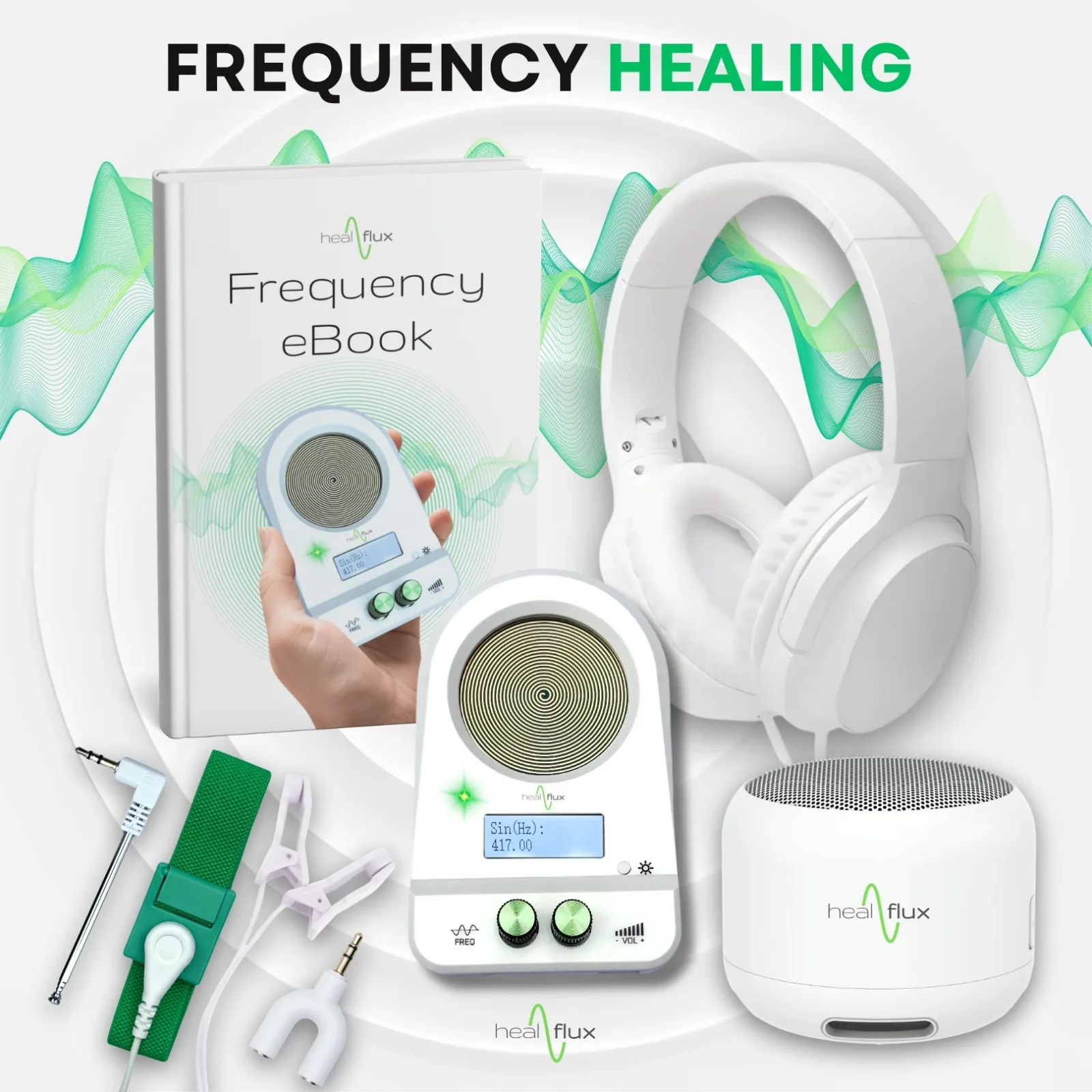 Healflux complete frequency healing kit