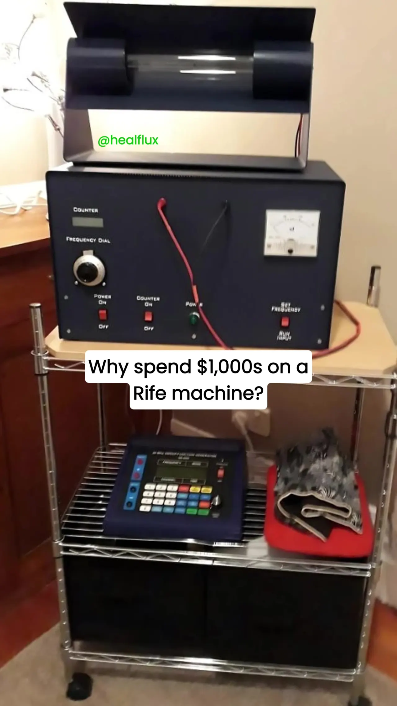 $1000 Rife vs Healflux — video preview